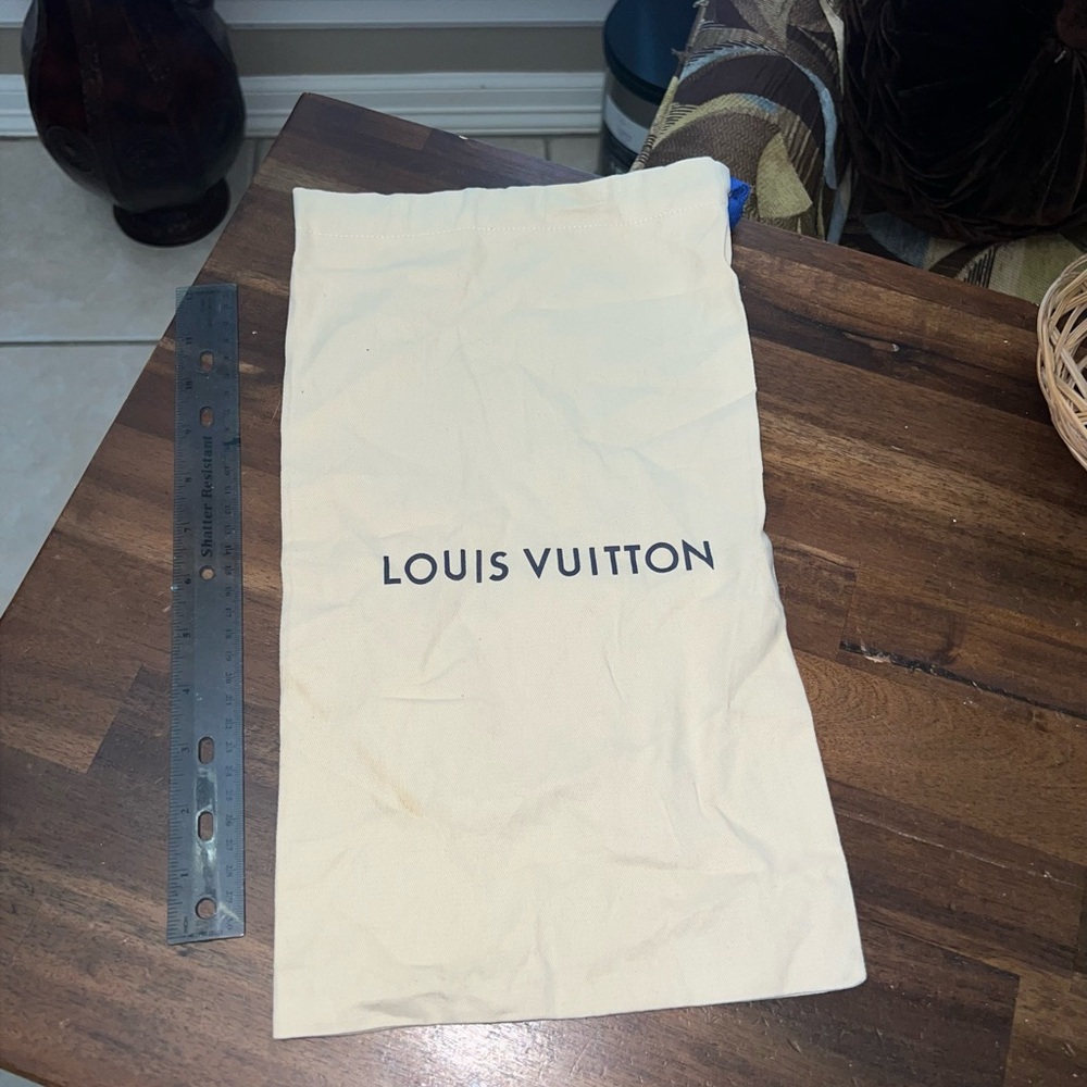 Louis Vuitton Dust Bag 15” length x 8 “ width